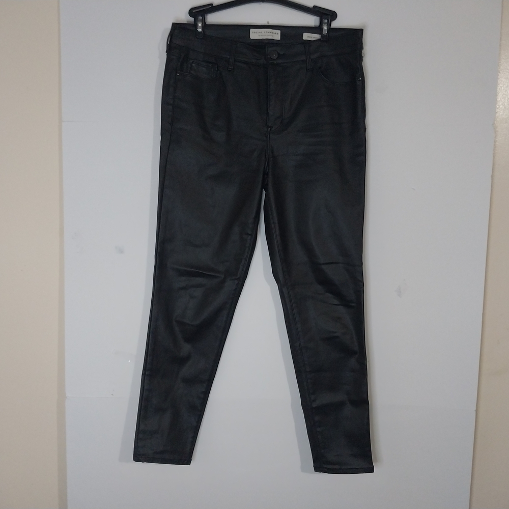 By Santuary Elegant Black Skinny Jeans for Women Size 10  Viscosa Nylon Espandex